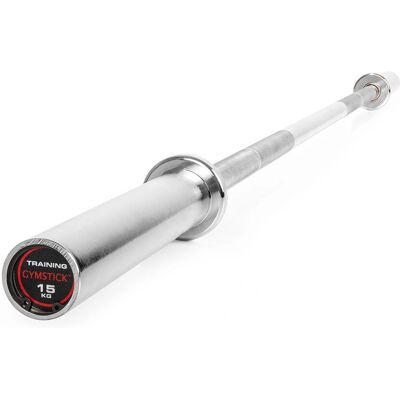 Gymstick Olympic Training Bar - Olympic Barbell for Strength & Conditioning Gymstick Olympic Training Bar - Olympic Barbell for Strength & Conditioning