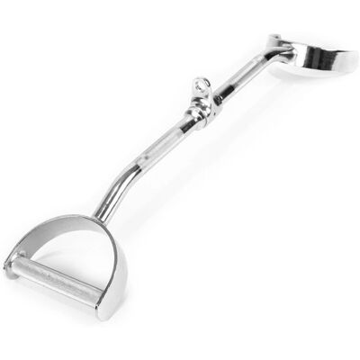 Gymstick Lat Pull-Down Bar - 70cm - Teräs, Neutraali & Kapeat otteet Gymstick Lat Pull-Down Bar - 70cm - Teräs, Neutraali & Kapeat otteet