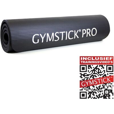 Gymstick Trainingsmatte Schwarz 140x60x1cm - Trainingsmatte Gymstick Trainingsmatte Schwarz 140x60x1cm - Trainingsmatte