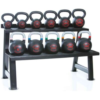 Gymstick Kettlebell Teline - Kestävä teräs Gymstick Kettlebell Teline - Kestävä teräs