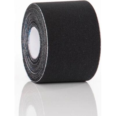 Gymstick Kinesiologia Teippi - 5m Musta Tuki lihaksille ja nivelille Gymstick Kinesiologia Teippi - 5m Musta Tuki lihaksille ja nivelille