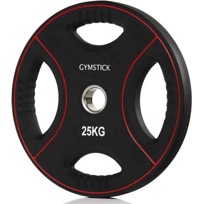 Gymstick Pro PU Painolevy - 25 kg - Painolevy Gymstick Pro PU Painolevy - 25 kg - Painolevy