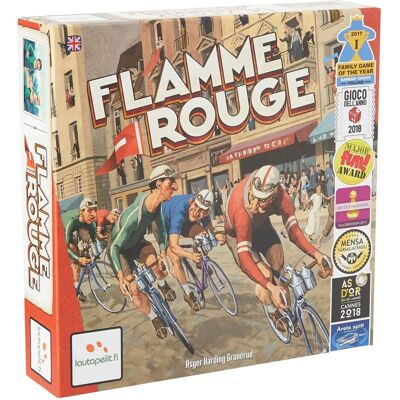 Lautapelit.fi Flamme Rouge - Juego de Carreras en Bicicleta Táctico Lautapelit.fi Flamme Rouge - Juego de Carreras en Bicicleta Táctico