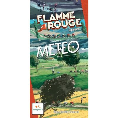 Asmodee Meteo : Flamme Rouge Jeu de Société - Extension Météo Asmodee Meteo : Flamme Rouge Jeu de Société - Extension Météo