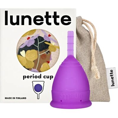 Lunette Modell 1 Violetter Menstruationstasse - Menstruationstasse Lunette Modell 1 Violetter Menstruationstasse - Menstruationstasse