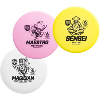 Discmania Active Soft 3 Disc Set - Discgolf Set für Anfänger Discmania Active Soft 3 Disc Set - Discgolf Set für Anfänger