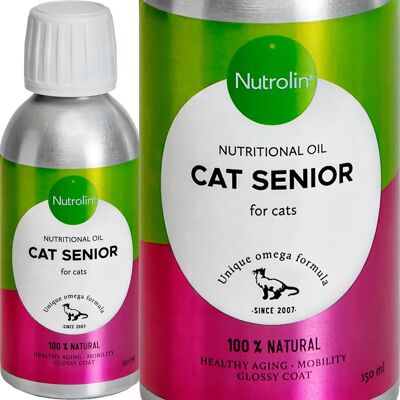 Nutrolin Senior Kattillskott – Stödjer åldrande, rörlighet Nutrolin Senior Kattillskott – Stödjer åldrande, rörlighet