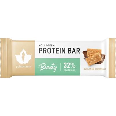 Puhdistamo - Kollageeni Beauty - Suolainen karamelli - 30 g - Proteiinipatukka Puhdistamo - Kollageeni Beauty - Suolainen karamelli - 30 g - Proteiinipatukka