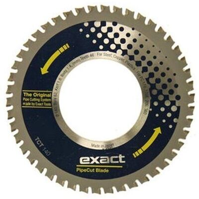 Exact TCT 140 mm Trennscheibe - Stahl Kupfer Aluminium Kunststoff Exact TCT 140 mm Trennscheibe - Stahl Kupfer Aluminium Kunststoff