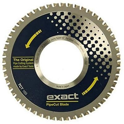Exact TCT 165 mm Rundsavblad til Metal & Plast Exact TCT 165 mm Rundsavblad til Metal & Plast