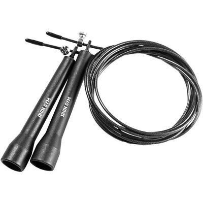 VidaXL Iron Gym Hastighetsrep Svart - Hopprep för Fitness VidaXL Iron Gym Hastighetsrep Svart - Hopprep för Fitness