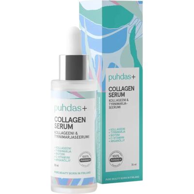 Puhdas+ Kollageenis Serum - Kasvot & Dekoltee - Nuorekkaan ihon tuki Puhdas+ Kollageenis Serum - Kasvot & Dekoltee - Nuorekkaan ihon tuki