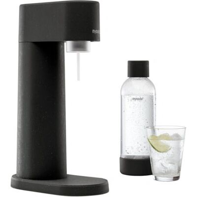 Mysoda Woody Black - Sodamaker - Umweltfreundlich, 1L, 60L Mysoda Woody Black - Sodamaker - Umweltfreundlich, 1L, 60L