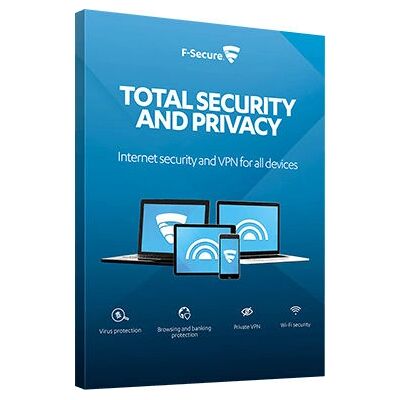F-Secure Total Security und VPN 2024/2025 - 10 Geräte - 1 Jahr F-Secure Total Security und VPN 2024/2025 - 10 Geräte - 1 Jahr