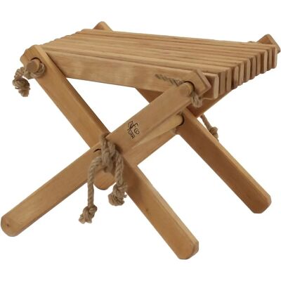 Ecofurn - Holzfußhocker - Für Garten oder Inneneinsatz - FSC-Ahorn Ecofurn - Holzfußhocker - Für Garten oder Inneneinsatz - FSC-Ahorn
