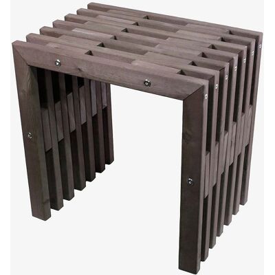 Homeroom - 45 cm Bank - Grau - Holz Außen Innen Sitz Homeroom - 45 cm Bank - Grau - Holz Außen Innen Sitz