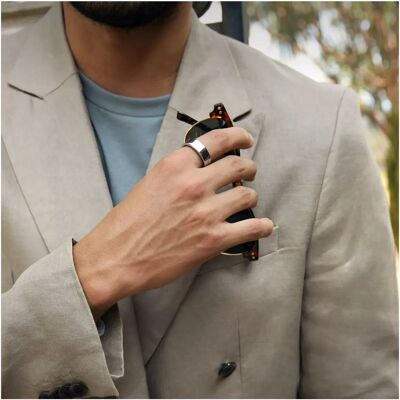 Oura - Gen3 Heritage - Argent - Smart Ring - Health & Fitness Tracker Oura - Gen3 Heritage - Argent - Smart Ring - Health & Fitness Tracker