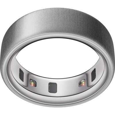 Oura Ring 4 Tracker Santé & Fitness - Brossé Argent Oura Ring 4 Tracker Santé & Fitness - Brossé Argent