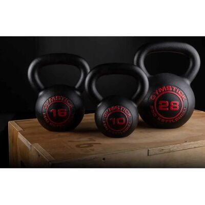 Gymstick Kettlebell 28kg - Pro, Durable Cast Iron Gymstick Kettlebell 28kg - Pro, Durable Cast Iron