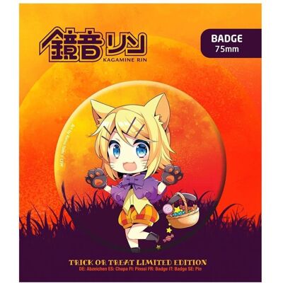 POPbuddies Kagamine Rin Abzeichen - Halloween Limited Edition - Pins und Broschen POPbuddies Kagamine Rin Abzeichen - Halloween Limited Edition - Pins und Broschen