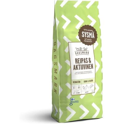 Dagsmark - REIPAS & AKTIIVINEN - Gluteeniton - 2kg - kuivaruoka koiralle Dagsmark - REIPAS & AKTIIVINEN - Gluteeniton - 2kg - kuivaruoka koiralle