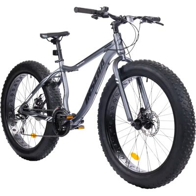 Insera Muffle 26" Fatbike - Alumiini, 48cm, 21V, Maasto Insera Muffle 26" Fatbike - Alumiini, 48cm, 21V, Maasto