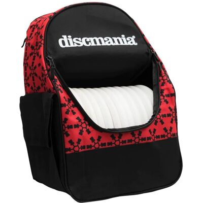 Discmania Fanatic Go - Sac de golf frisbee - Rouge - Publicité Discmania Fanatic Go - Sac de golf frisbee - Rouge - Publicité