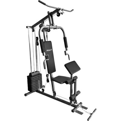 React Monipuolinen Kuntosali Kotona - Säädettävä 45kg Vaste React Monipuolinen Kuntosali Kotona - Säädettävä 45kg Vaste