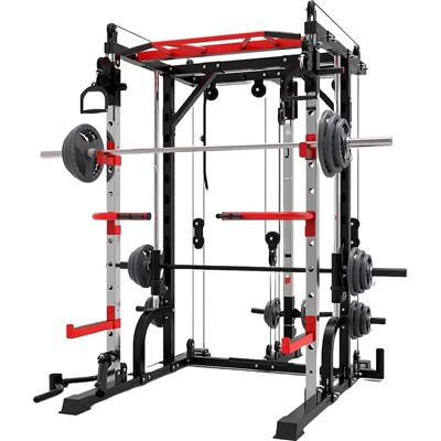 Core Smith Rack Kyykkyhäkki - Tukee 200kg - Säädettävät Turvatasot Core Smith Rack Kyykkyhäkki - Tukee 200kg - Säädettävät Turvatasot