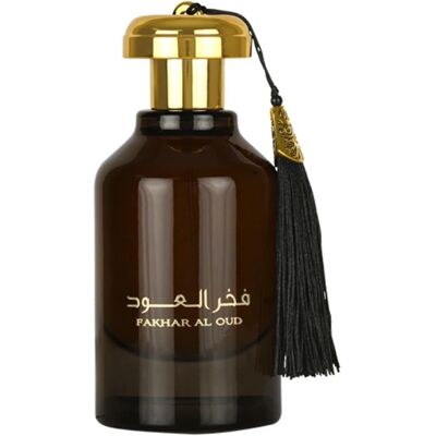 Lattafa Fakhar Al Oud Eau De Parfum (100ml) - Publicité Lattafa Fakhar Al Oud Eau De Parfum (100ml) - Publicité