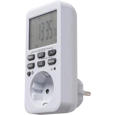 Airam 2623315 - Digital Timer - LCD-Anzeige, 10 Programmier, Innenbereich Airam 2623315 - Digital Timer - LCD-Anzeige, 10 Programmier, Innenbereich