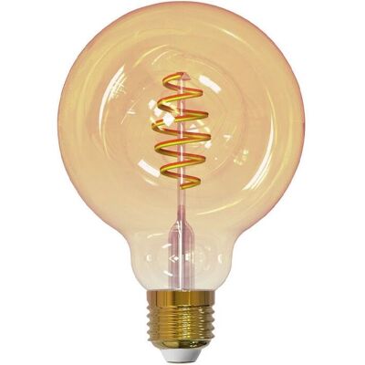 Airam SmartHome Globe 95 Smart lampa - E27 Amber 350lm WiFi Airam SmartHome Globe 95 Smart lampa - E27 Amber 350lm WiFi