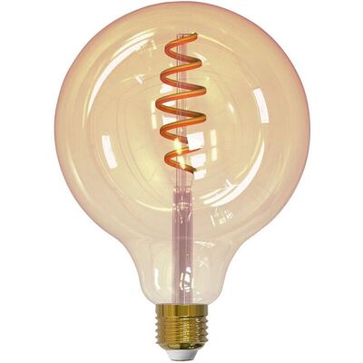 Airam SmartHome Globe 125 - Smart glödlampa - Bärnsten - WiFi Airam SmartHome Globe 125 - Smart glödlampa - Bärnsten - WiFi