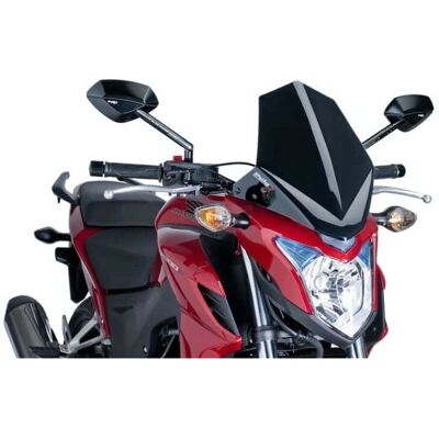 PUIG - 6437N - Black - Windscreen PUIG - 6437N - Black - Windscreen