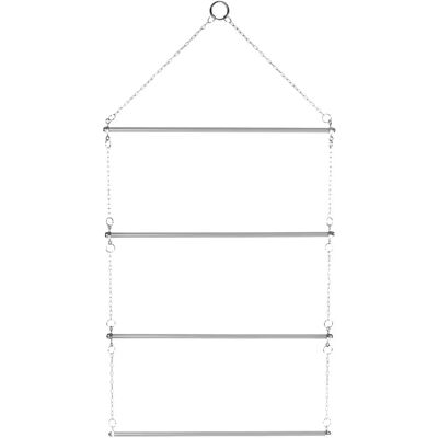 Horze 50043-SI - Hängeleiter für Schabracken und Decken - Silber Horze 50043-SI - Hängeleiter für Schabracken und Decken - Silber