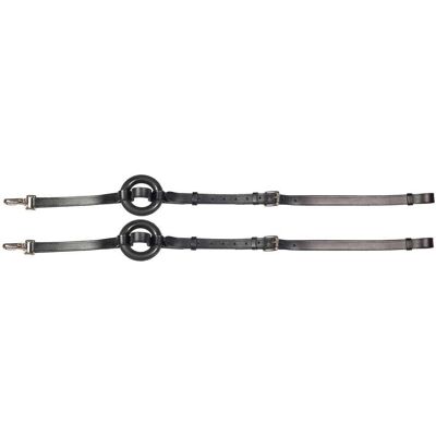 HORZE Horse Reins - High-Head Contact, Shock Absorbing Rubber Ring HORZE Horse Reins - High-Head Contact, Shock Absorbing Rubber Ring