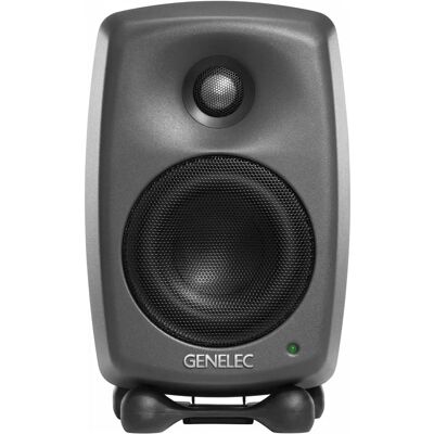 Genelec - 8320A - Bi-amplified - Gris Foncé - Moniteur - Publicité Genelec - 8320A - Bi-amplified - Gris Foncé - Moniteur - Publicité