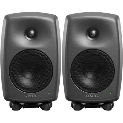 Genelec 8030C Moniteur de Studio Actif - Gris Foncé - Publicité Genelec 8030C Moniteur de Studio Actif - Gris Foncé - Publicité