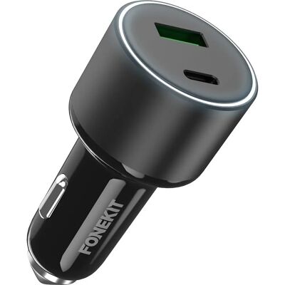 FoneKit Travel 100W Chargeur voiture - Publicité FoneKit Travel 100W Chargeur voiture - Publicité