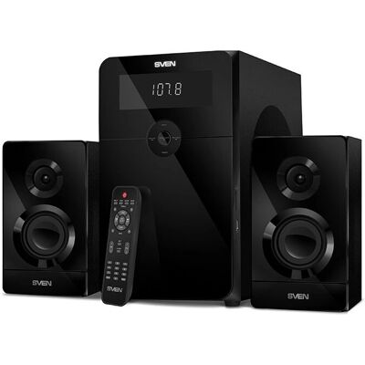 Sven MS-2250 Enceintes Bluetooth 80W 2.1 - Publicité Sven MS-2250 Enceintes Bluetooth 80W 2.1 - Publicité