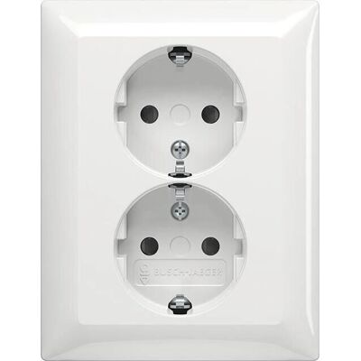 Busch-Jaeger 202 EUJB-914 Enchufe doble Schuko - Toma eléctrica Busch-Jaeger 202 EUJB-914 Enchufe doble Schuko - Toma eléctrica