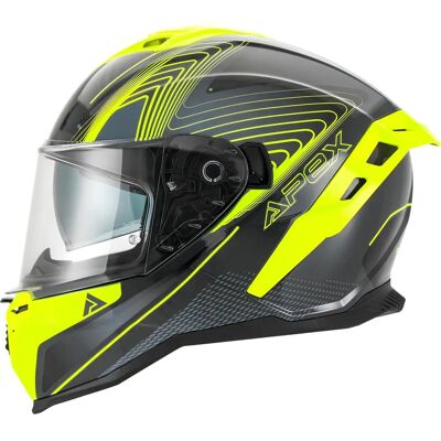 Apex - FI200 - grau gelb - M - Helmet Apex - FI200 - grau gelb - M - Helmet