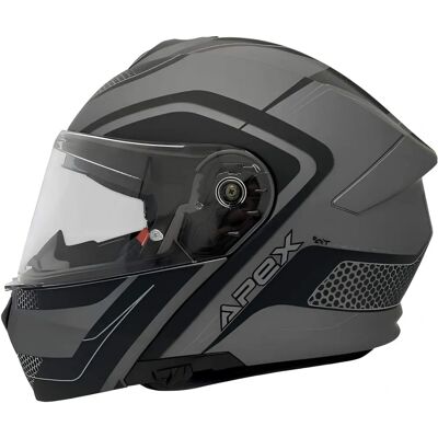 Apex - MI100 - Schwarz/Grau - L - Klapphelm Apex - MI100 - Schwarz/Grau - L - Klapphelm