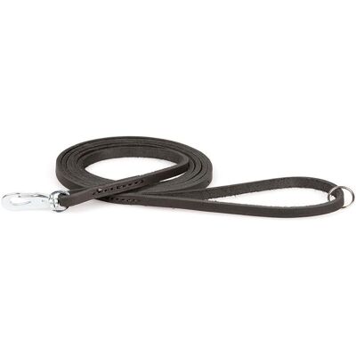 Feel Leather - Seam - Svart - 10 mm - hundkoppel Feel Leather - Seam - Svart - 10 mm - hundkoppel