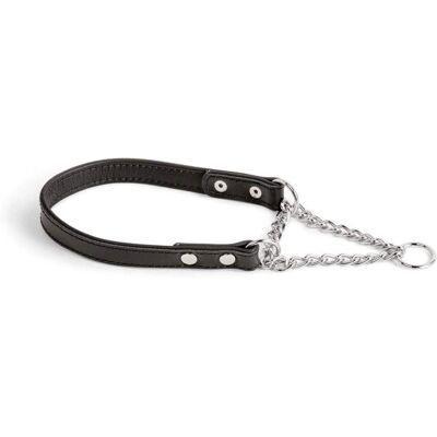 Feel Leather - Feel Basic - Svart - 40-55 cm - Halsband Feel Leather - Feel Basic - Svart - 40-55 cm - Halsband
