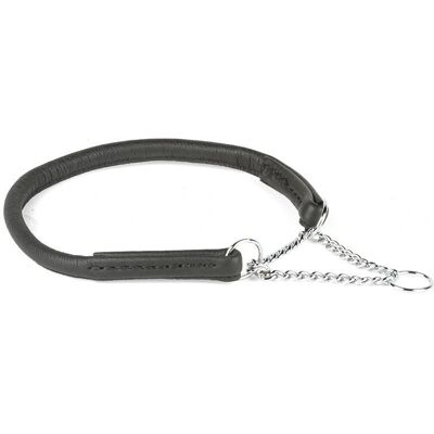 Feel Leather - Feel Round - Svart - 45-60 cm - Halsband Feel Leather - Feel Round - Svart - 45-60 cm - Halsband
