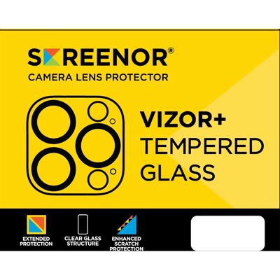 Screenor Vizor+ Apple iPhone 16E - Protecteur d'écran transparent - Publicité Screenor Vizor+ Apple iPhone 16E - Protecteur d'écran transparent - Publicité