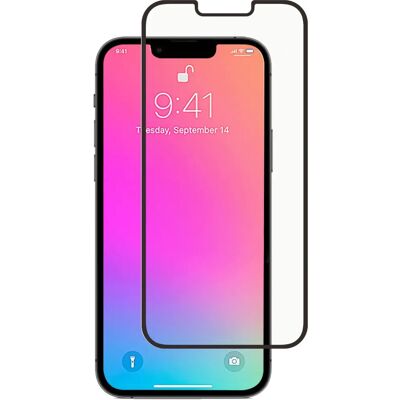 Protecteur d'Écran en Verre Trempé pour iPhone 13/14 - Protection Complète - Publicité Protecteur d'Écran en Verre Trempé pour iPhone 13/14 - Protection Complète - Publicité