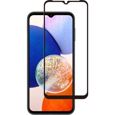 Samsung Galaxy A14 Schwarzes Vollglas - Handy-Displayschutz Samsung Galaxy A14 Schwarzes Vollglas - Handy-Displayschutz
