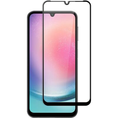 Screenor Galaxy A25 Schwarzes gehärtetes Glas - Handy Displayschutz Screenor Galaxy A25 Schwarzes gehärtetes Glas - Handy Displayschutz
